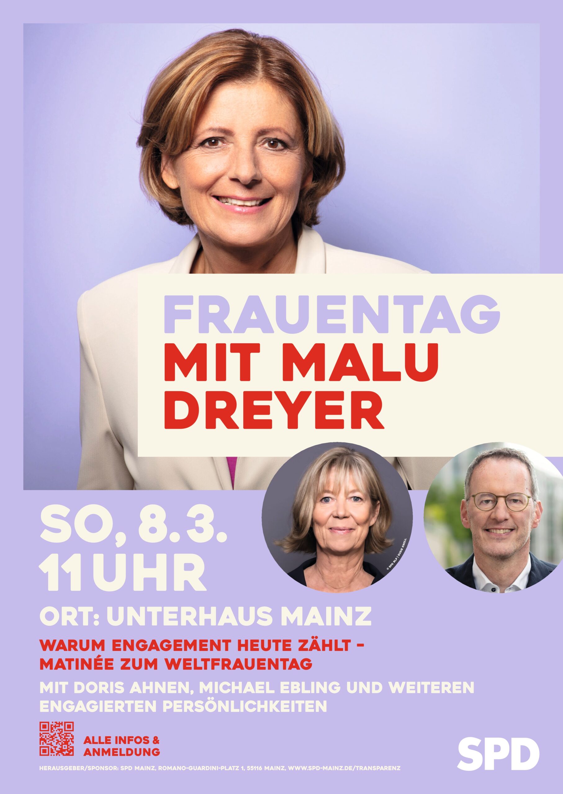 Frauentag mit Malu Dreyer