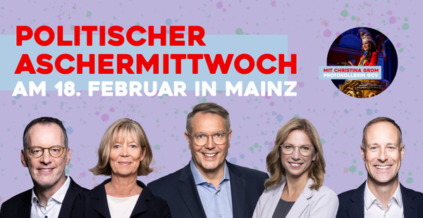 Politischer Aschermittwoch der SPD Rheinland-Pfalz