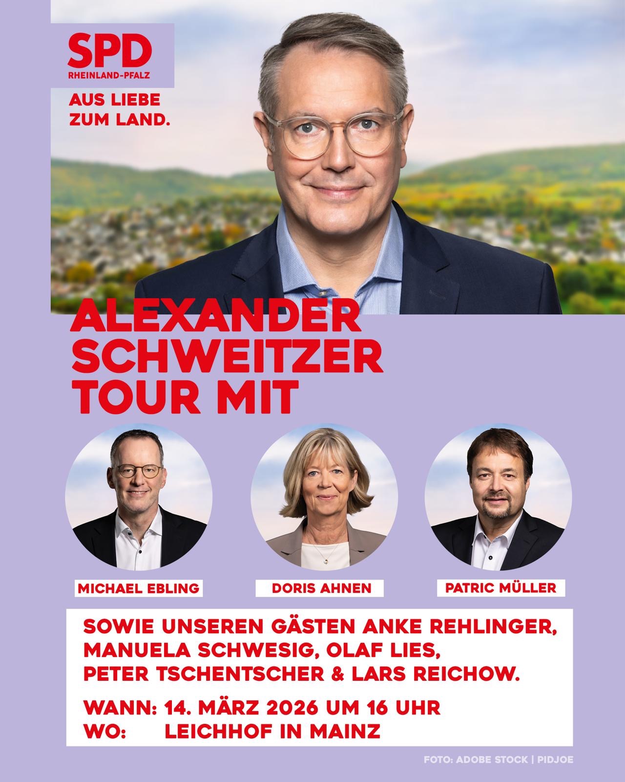Alexander Schweitzer Tour
